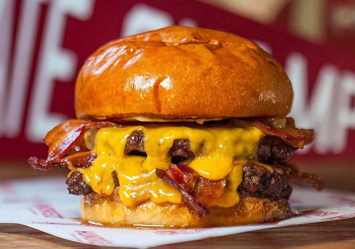 Hamburguesa Singular de Hundred Burgers