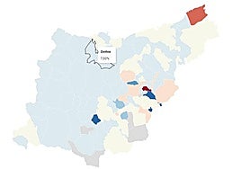 La renta media de los 88 municipios de Gipuzkoa, al detalle: de los 21.000 euros de Pasaia a los 34.000 de Orendain