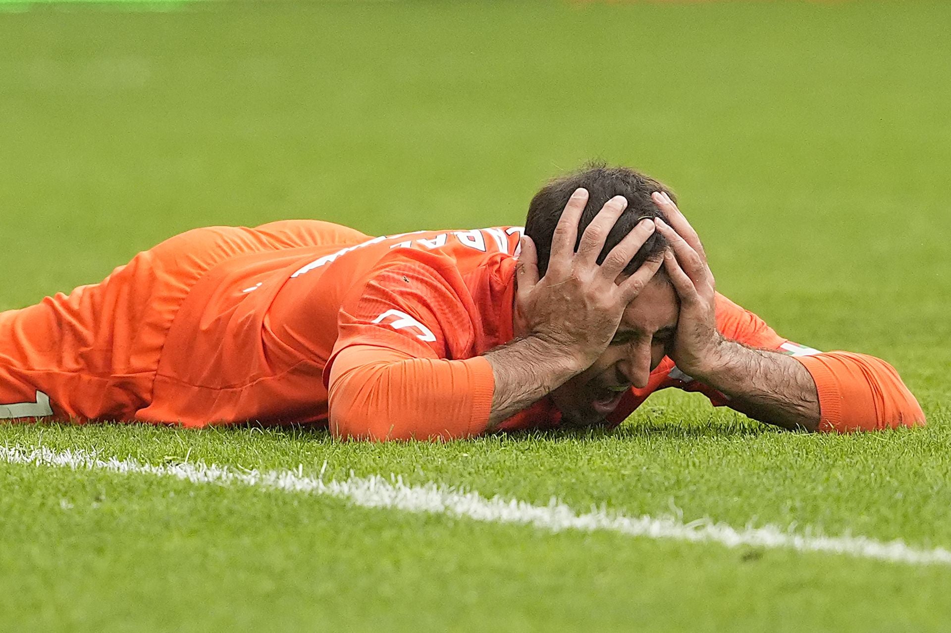 Oyarzabal grita tras fallar una ocasión en Vigo