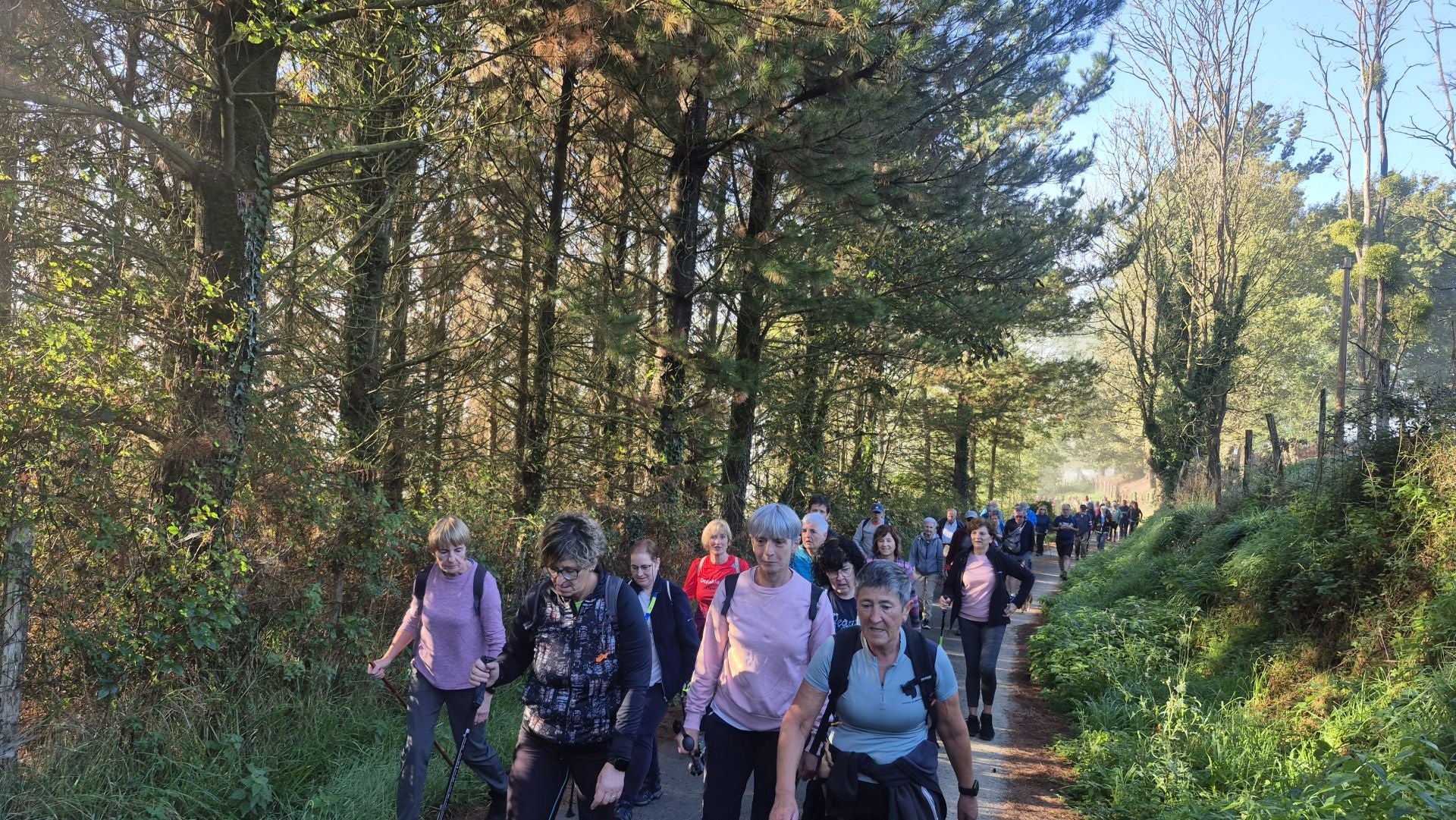 Éxito en la salida Mendira en Altzo