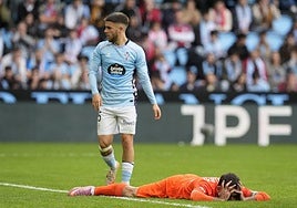 Oyarzabal se lamenta de no haber marcado.