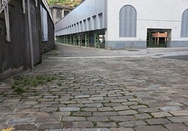 Parte del adoquinado que se va a renovar.