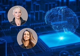 Lily Ray y Britney Muller, expertas en inteligencia artificial.