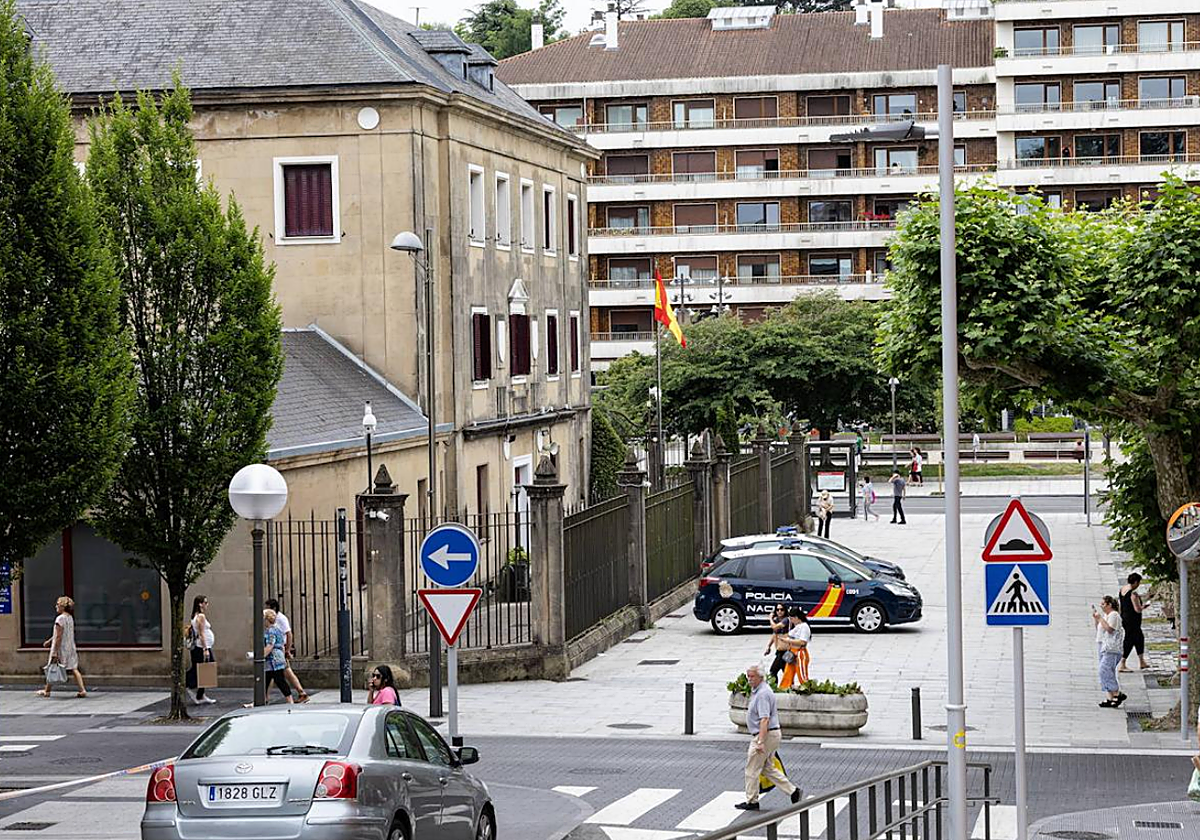 Comisaría de la Policía Nacional de Irun.