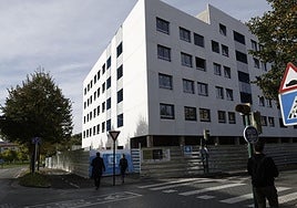 Fachada de una VPO en Hondarribia.