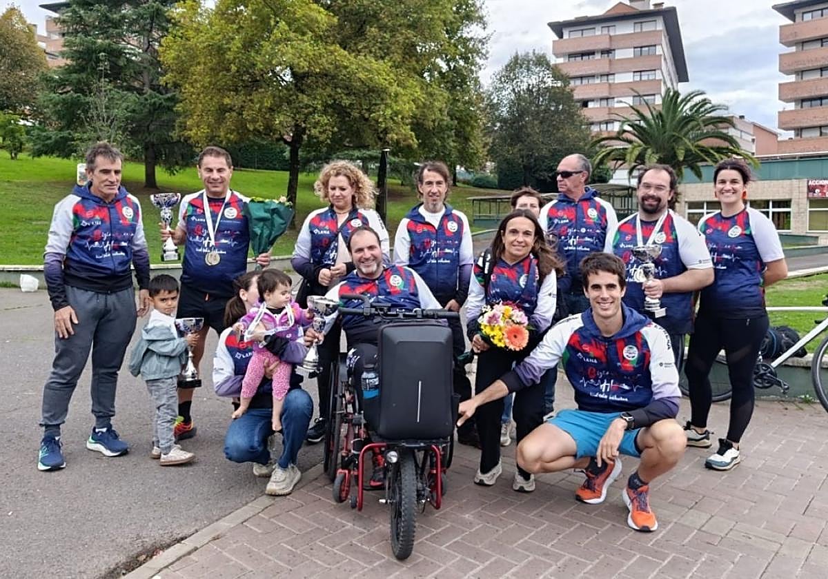 Bizi hadi en el campeonato de Euskadi de duatlón