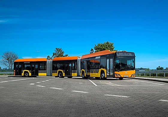 Un autobús modelo Urbino Electric de Solaris, filial polaca de CAF.