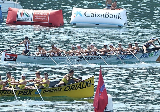 Orio y Zierbena, en una regata de la ACT.