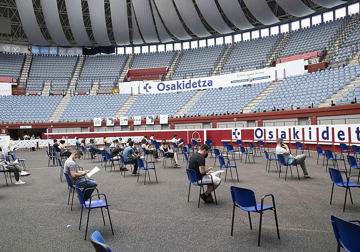 Illunbe fue uno de los grandes 'vacunódromos' en Gipuzkoa durante la pandemia del Covid.