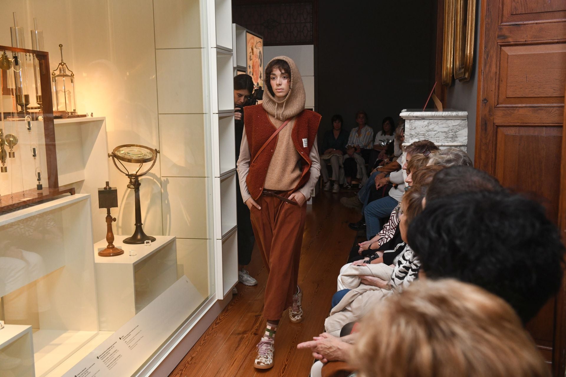 Fashion show en el Laboratorium Museoa de Bergara