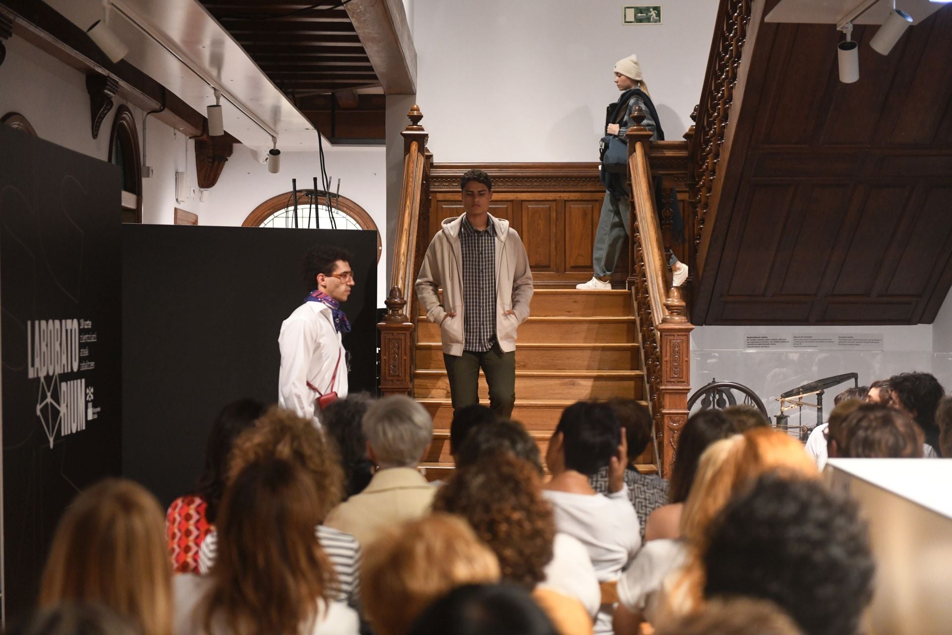 Fashion show en el Laboratorium Museoa de Bergara
