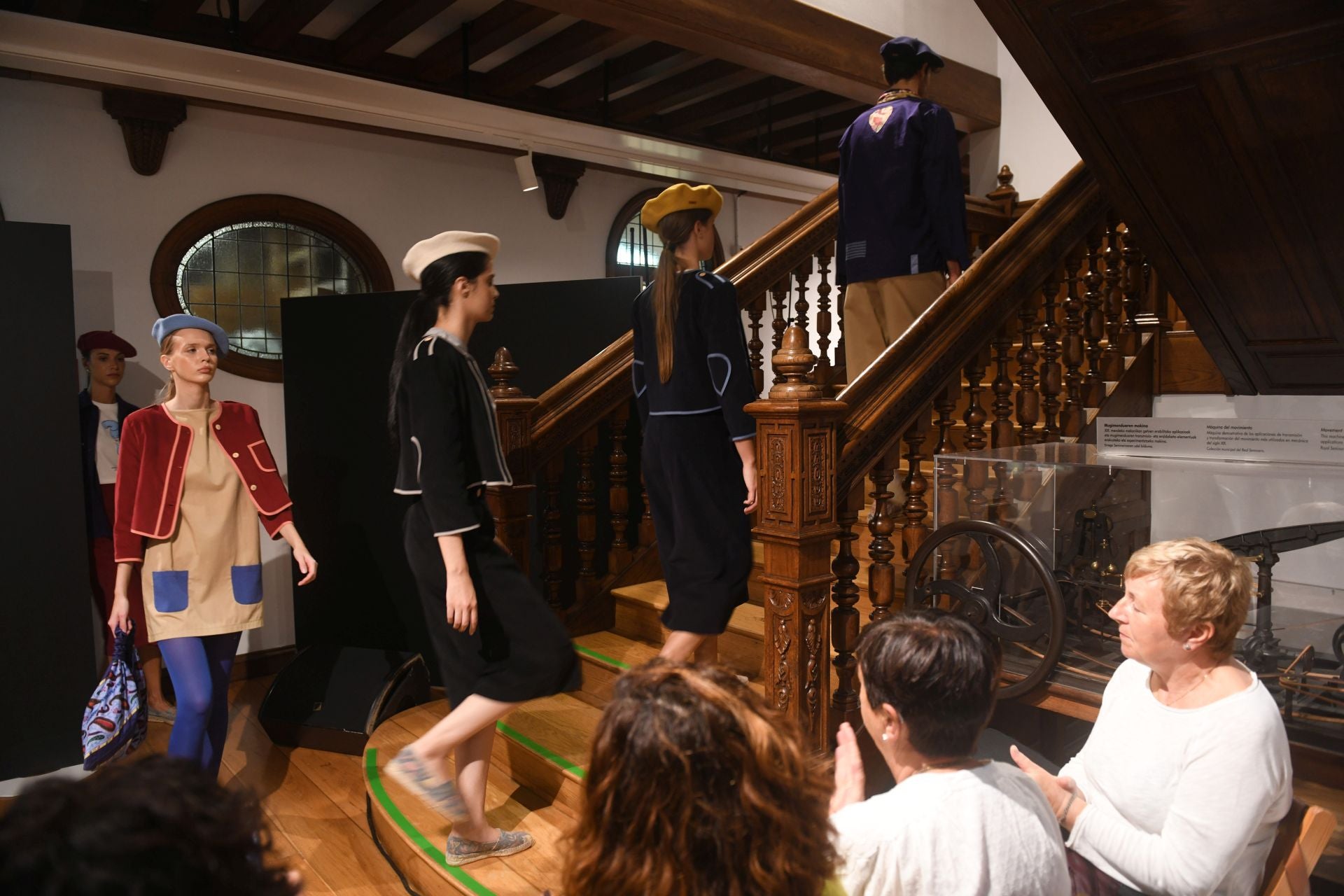 Fashion show en el Laboratorium Museoa de Bergara