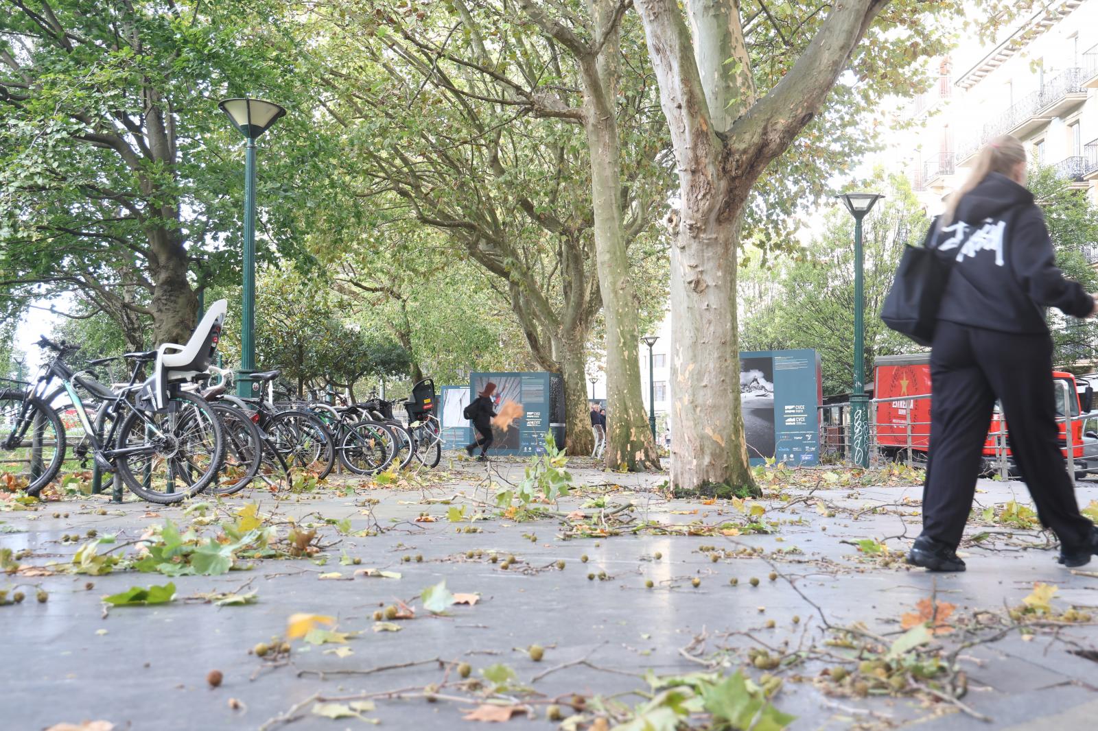 Los desperfectos que ha dejado &#039;Benjamín&#039; en Gipuzkoa