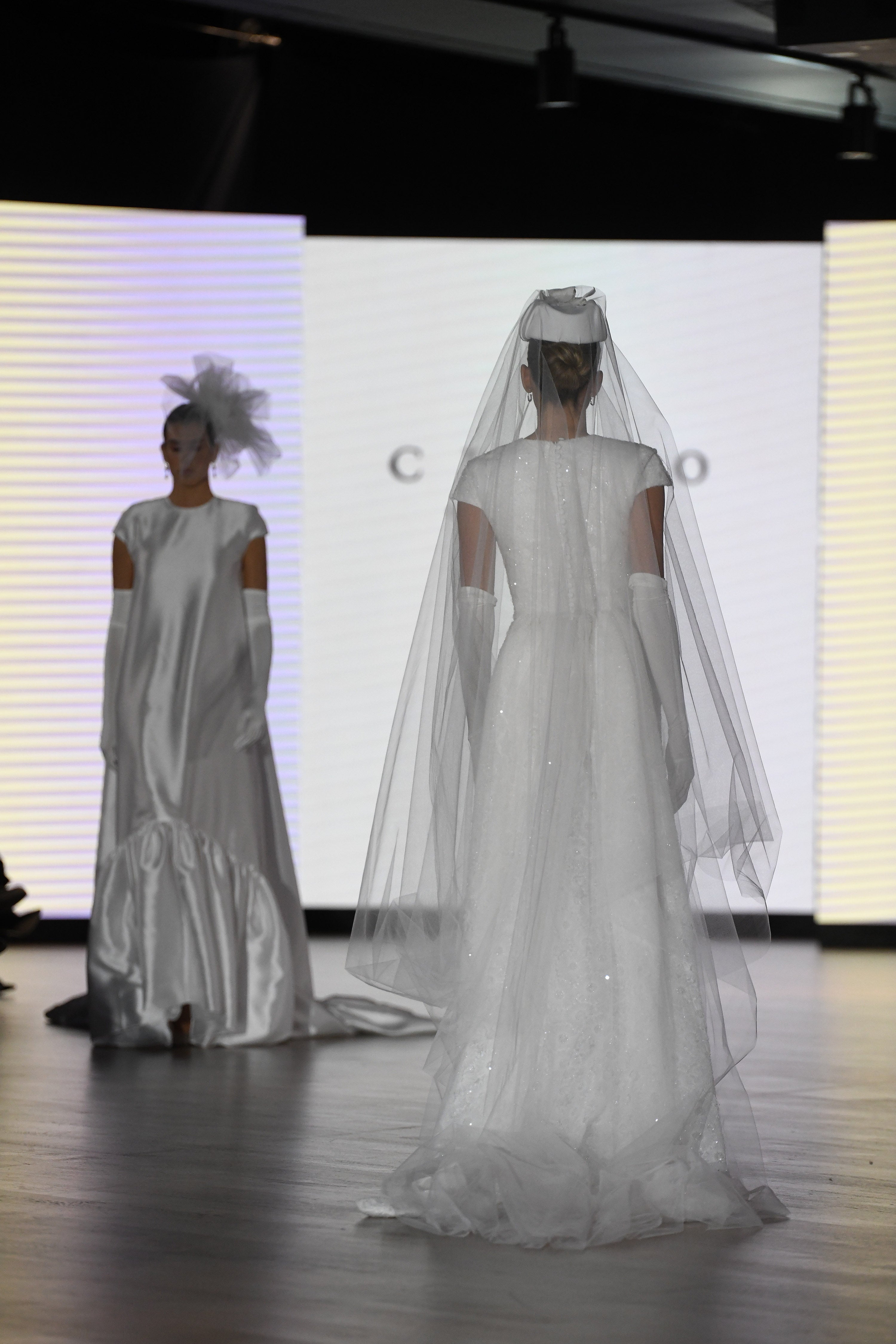 Desfile de Ailanto y CLARO Couture en el Museo Balenciaga