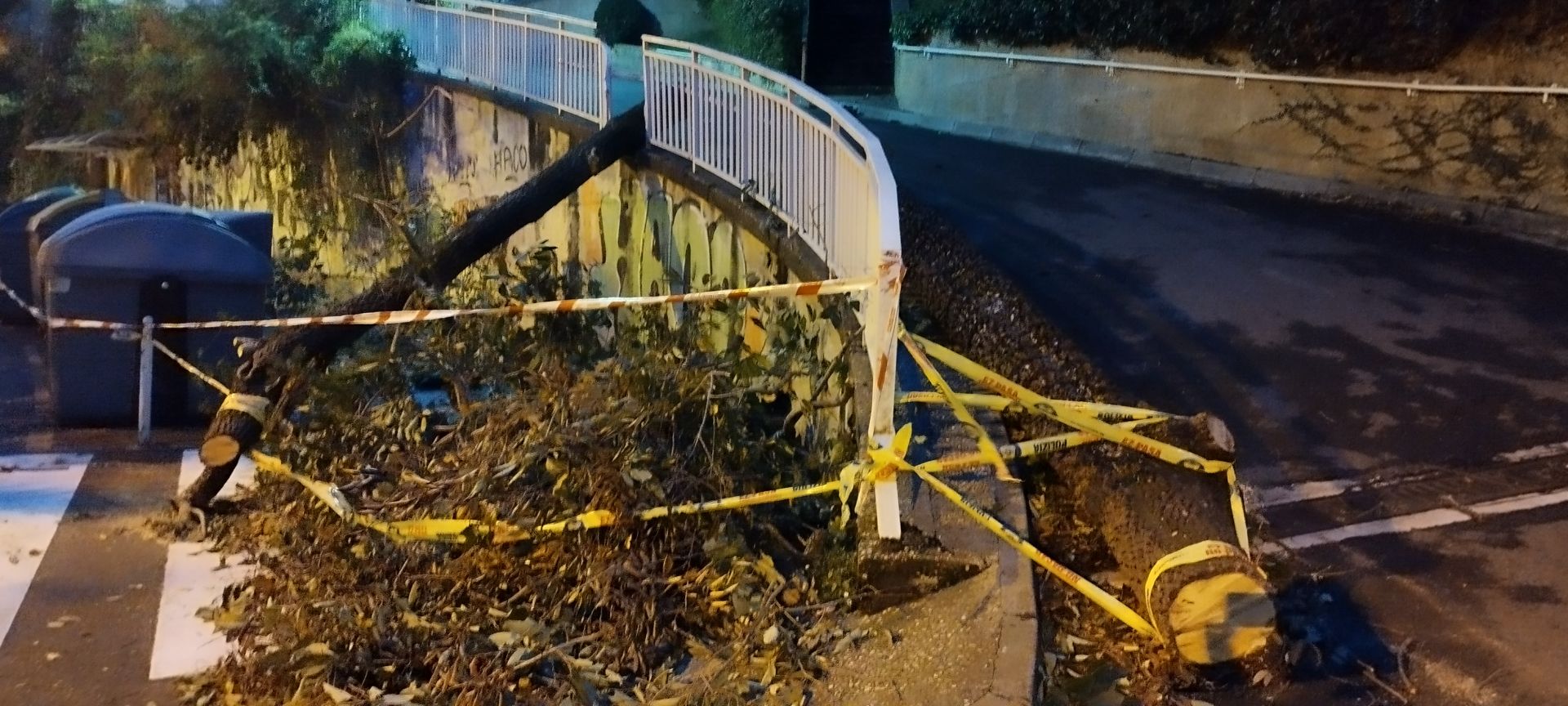 Los desperfectos que ha dejado &#039;Benjamín&#039; en Gipuzkoa