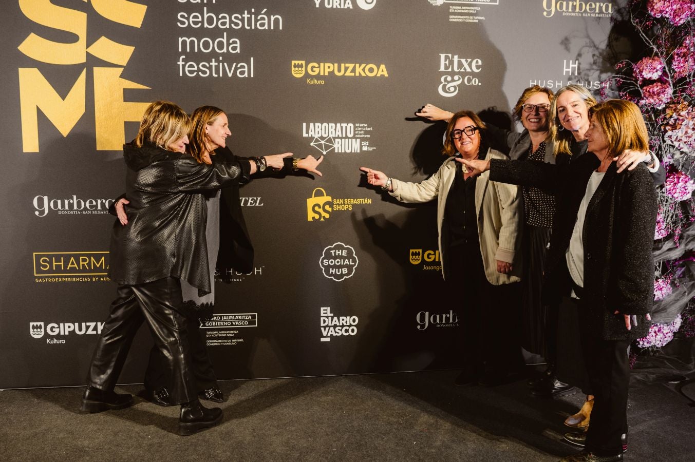 Photocall del desfile de CLARO Couture