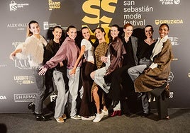 Photocall del desfile de CLARO Couture