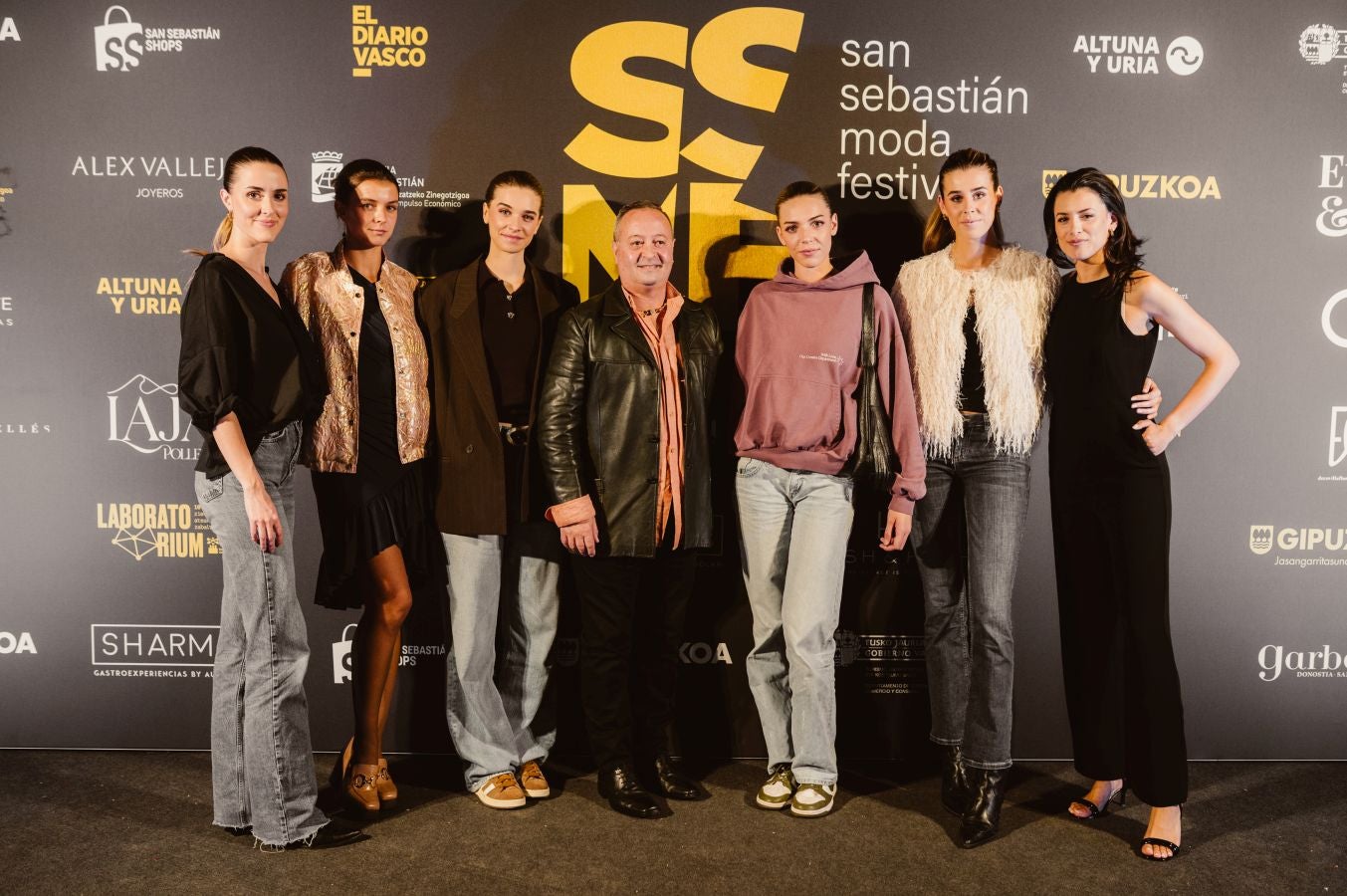 Photocall del desfile de CLARO Couture