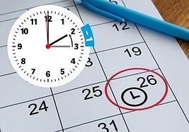 Esta noche acaba el horario de verano y a las 3.00 serán las 2.00