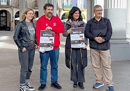 La Plaza Mayor acogerá las actividades que se han organizado para Gau Beltza.