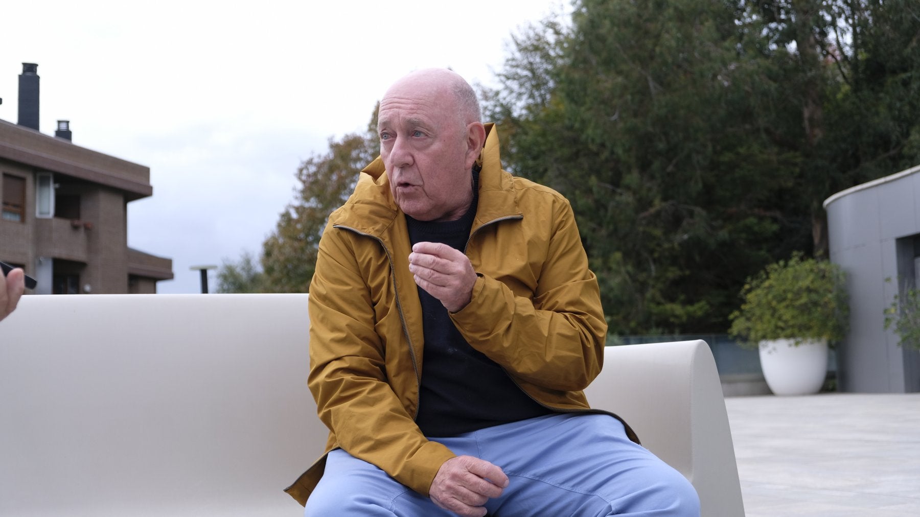 El politólogo Alberto Spektorowski, ayer en San Sebastián.