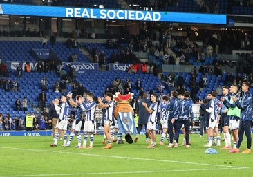 El 1x1 de los jugadores de la Real Sociedad ante el Sevilla