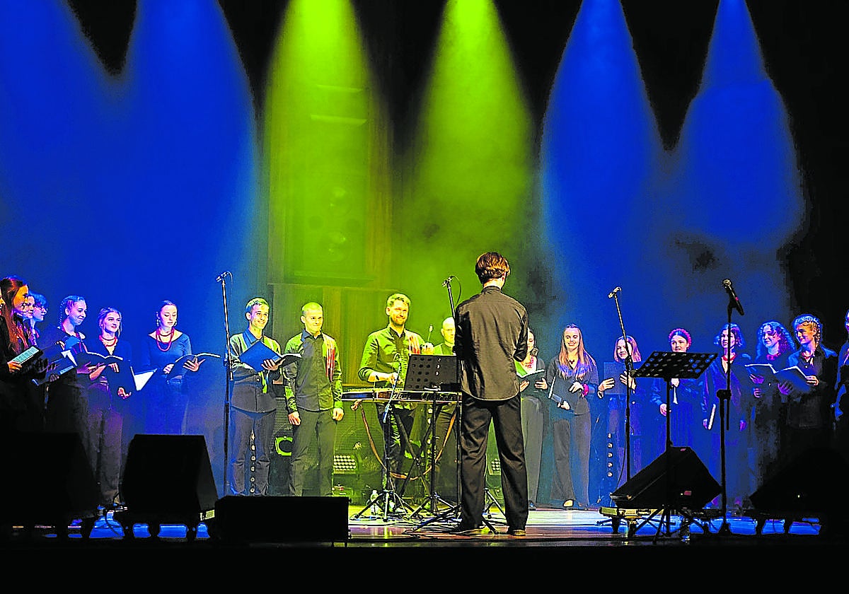 El coro Skovodora interpreta desde música folclórica ucraniana hasta obras corales contemporáneas y sacras.