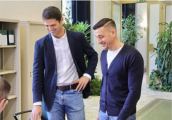 Joseba Díez Antxustegi (PNV) y Ekain Rico (PSE-EE) han registrado este viernes la candidatura en el Parlamento vasco.