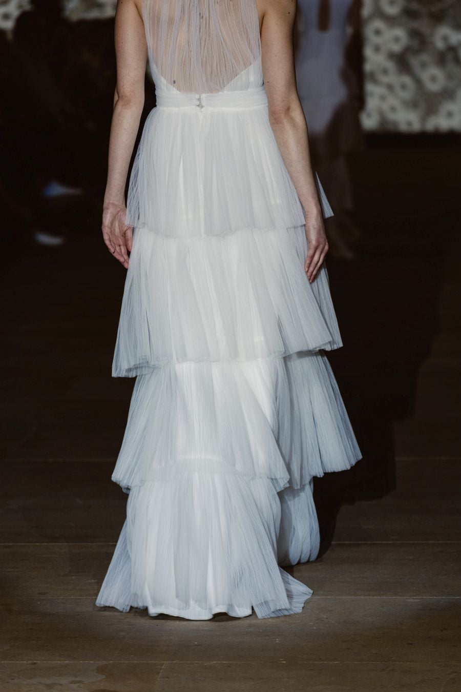 Alicia Rueda luce sus vestidos en San Telmo