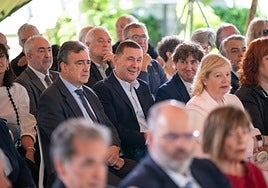 Esteban, Otegi y Andueza, en una imagen reciente.