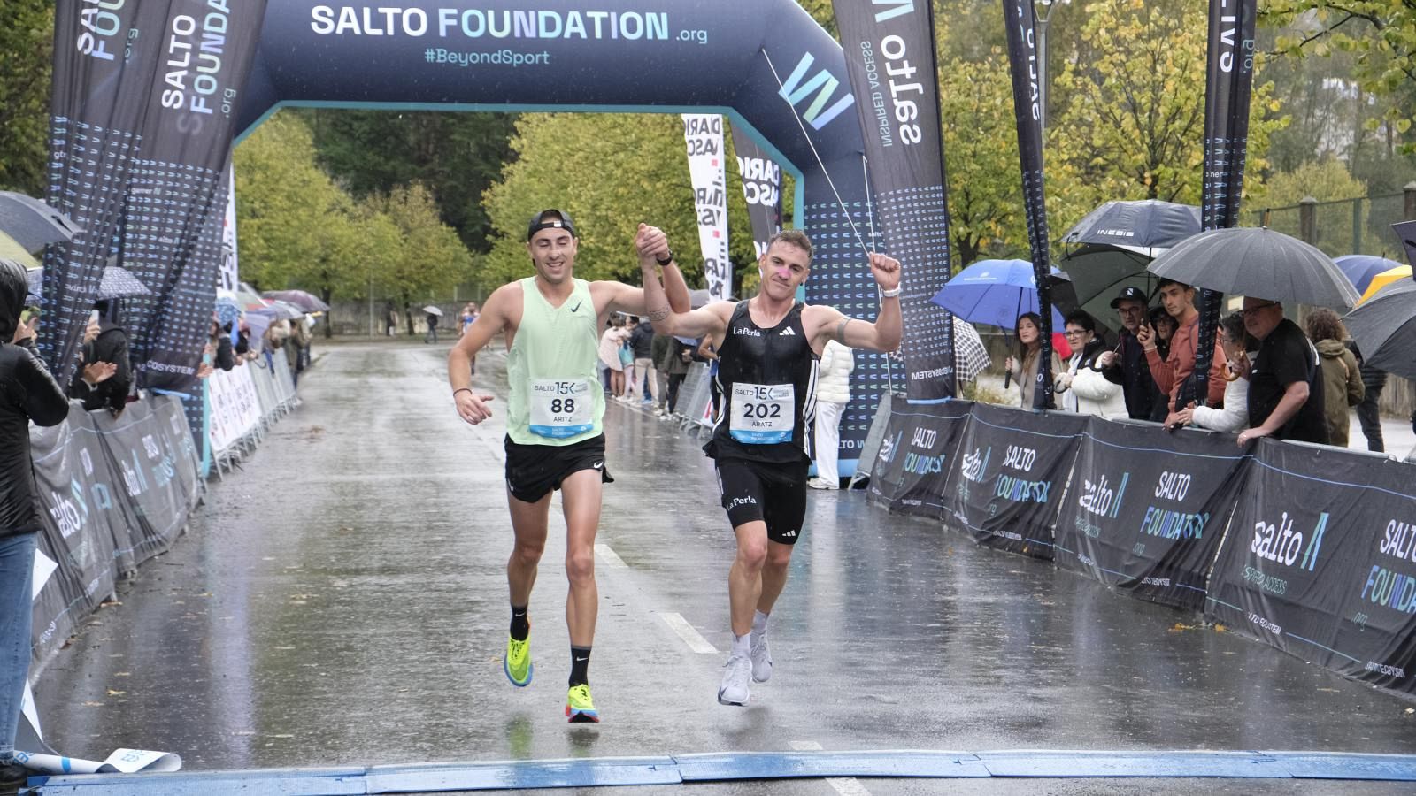 Doblete guipuzcoano en la Salto 15K de Donostia