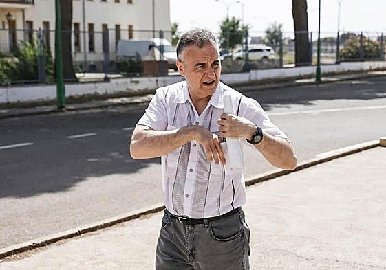 Última fotografía publicada de Joaquín Ferrándiz tras salir libre.