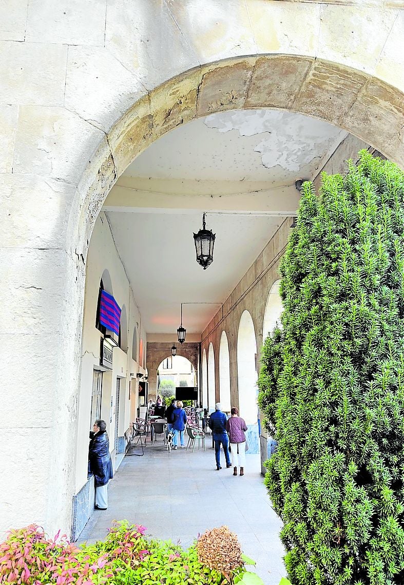Zona de Unzaga en la que transcurrió la pelea nocturna.
