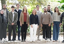 La diputada general de Gipuzkoa, Eider Mendoza, en la presentación de la iniciativa GazteAkt.