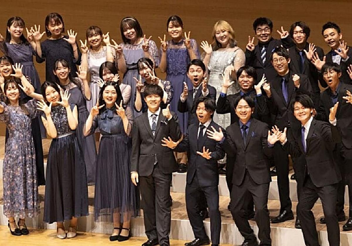 La agrupación japonesa Sopra Il Fiume es una de las participantes en el Certamen de Masas Corales de Tolosa.