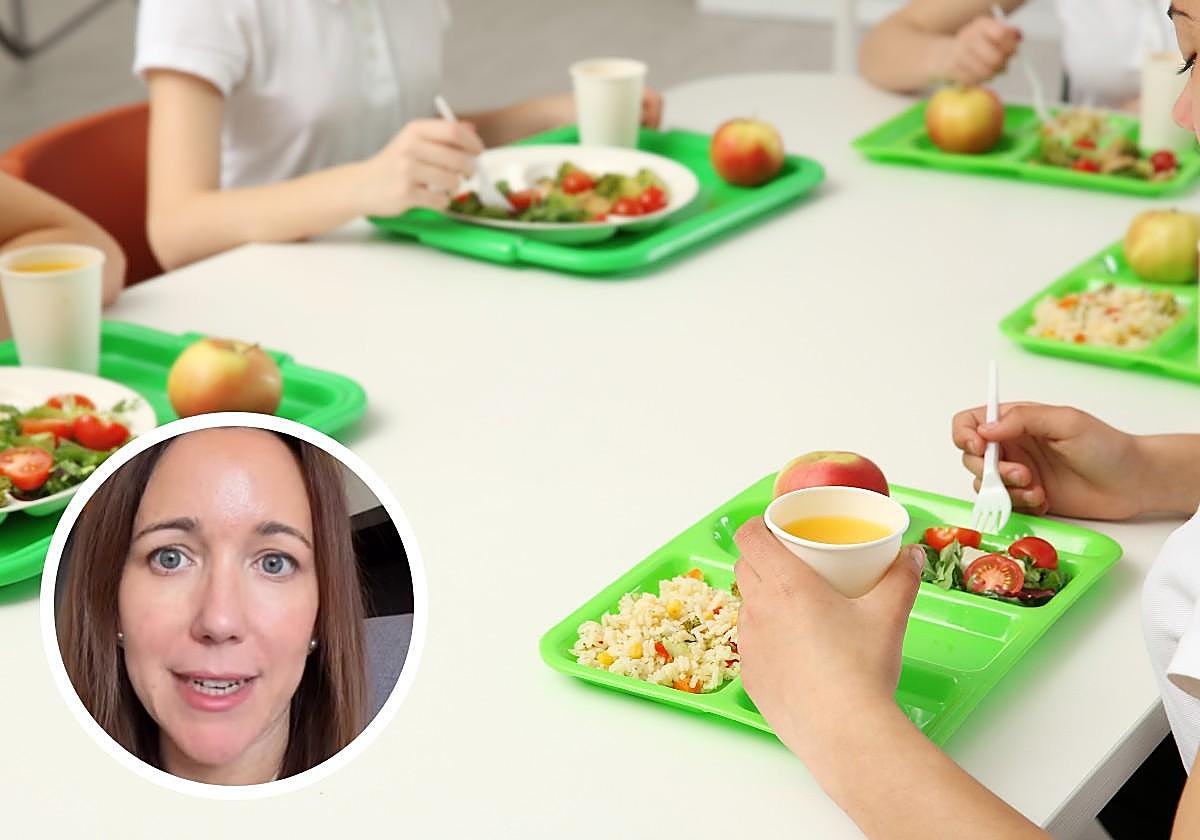 El mensaje de una nutricionista sobre los comedores escolares: «Comer no es solo alimentarse»