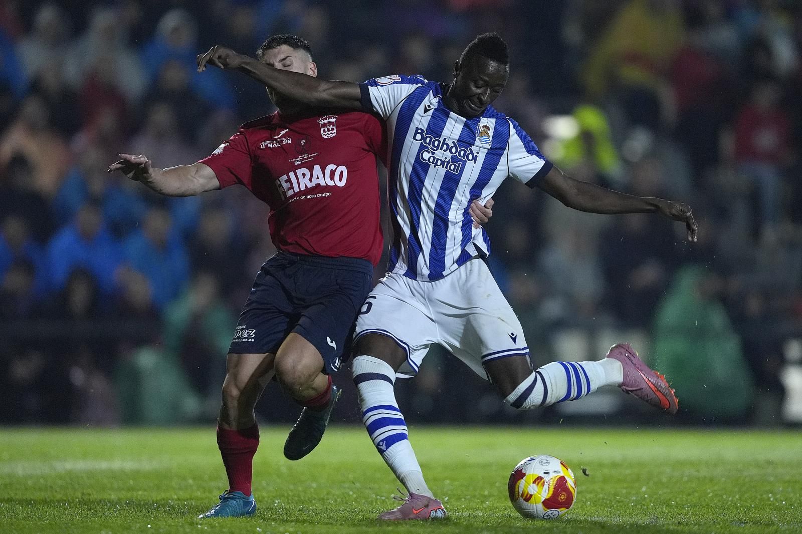El Negreira 0 - Real Sociedad 3, en imágenes
