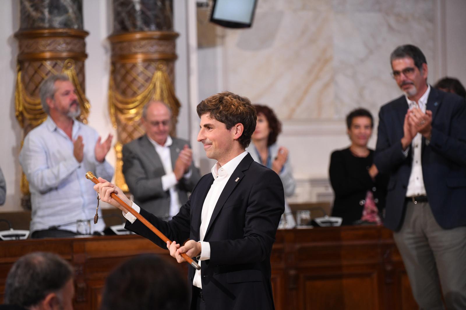 Jon Insausti es elegido nuevo alcalde de Donostia