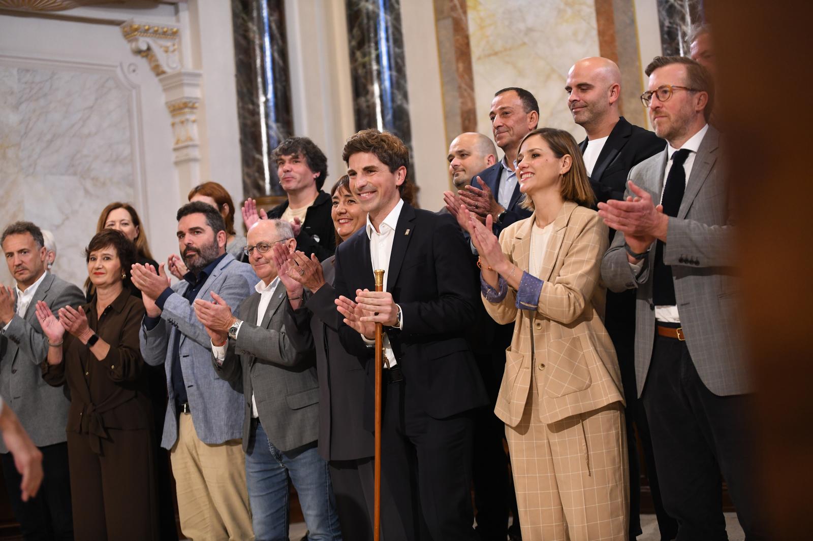 Jon Insausti es elegido nuevo alcalde de Donostia