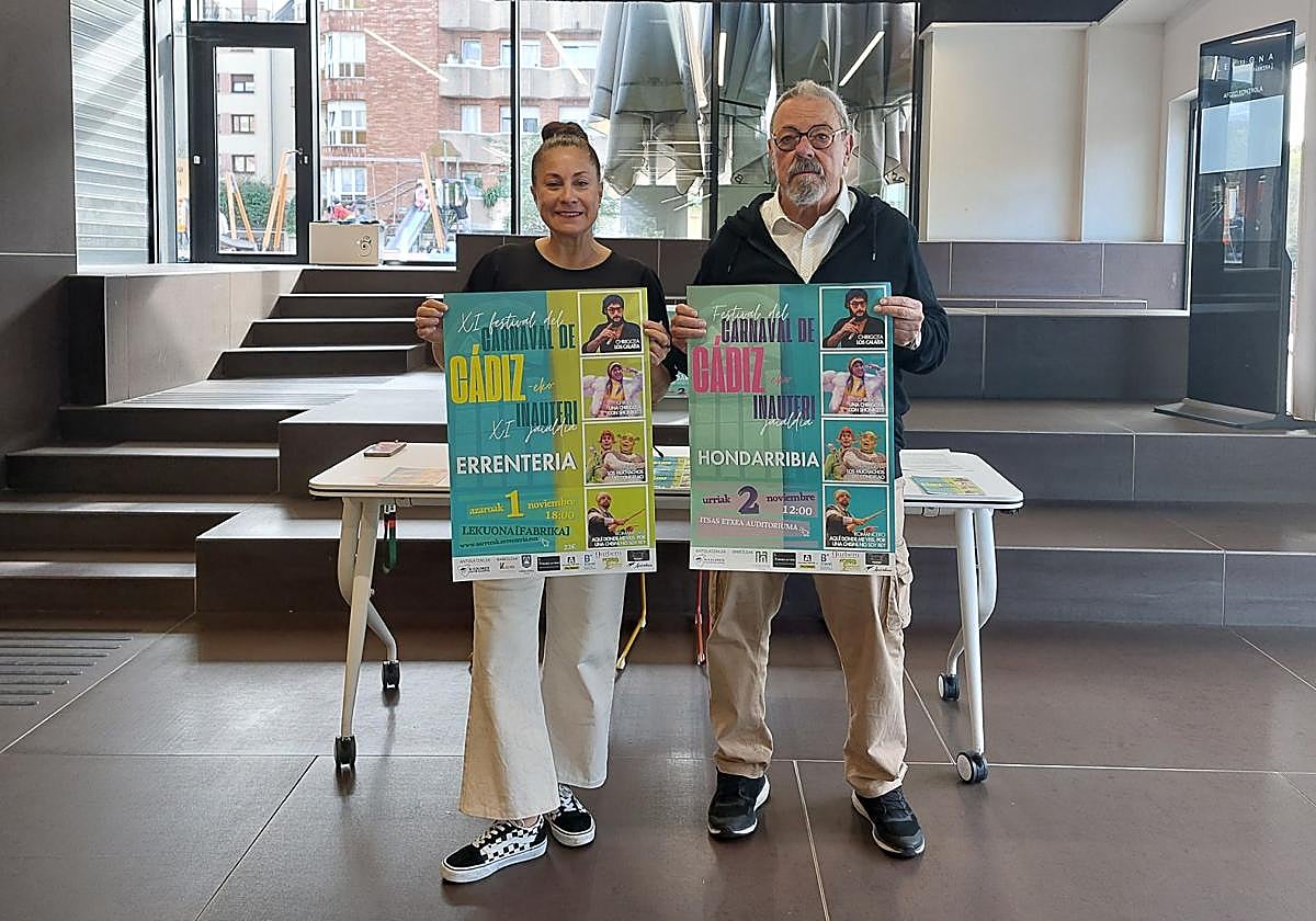 Gartzia y Achúcarro en Lekuona Fabrika