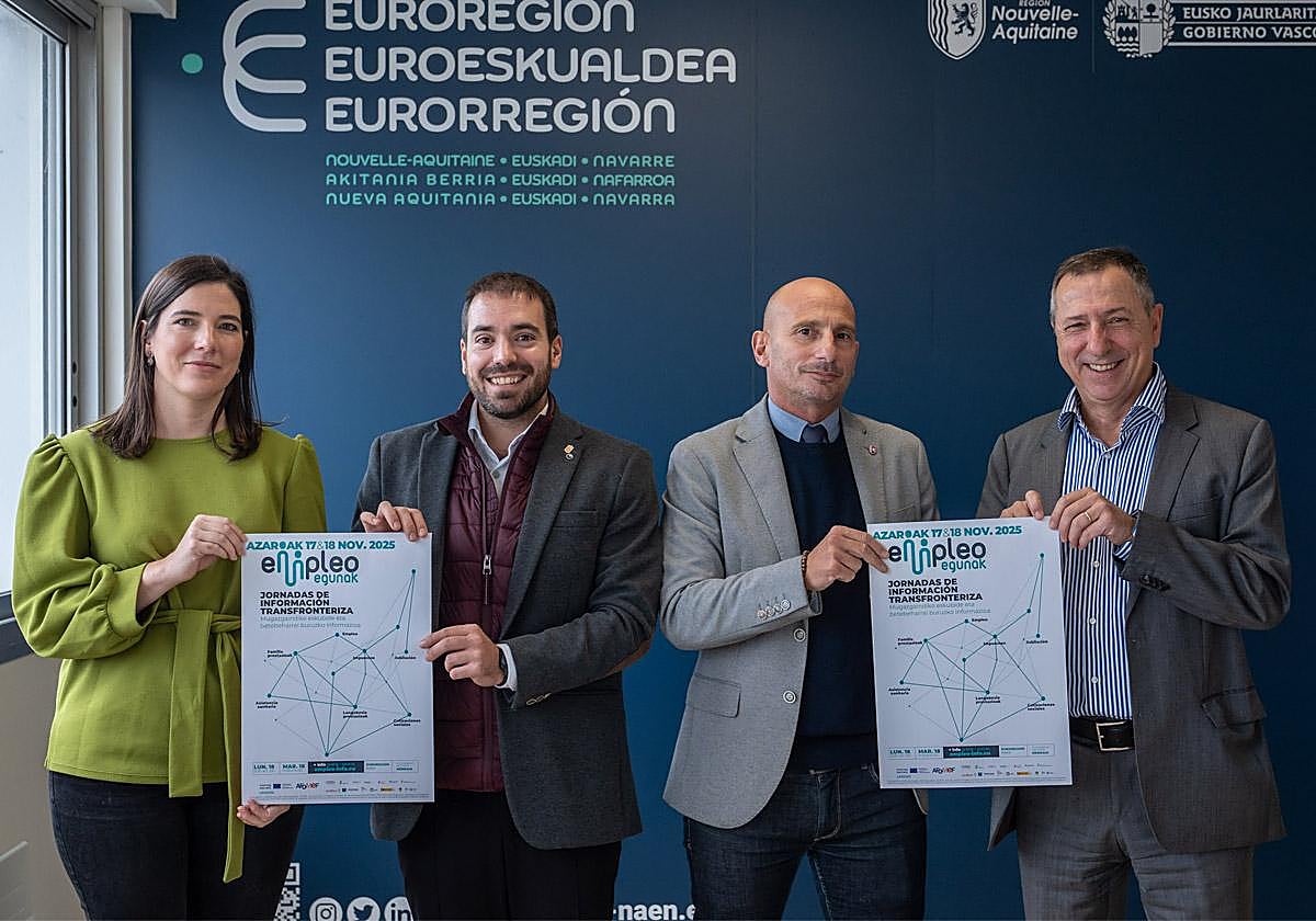 Empleo Egunak: la Euroregión da cita a las administraciones para secundar a trabajadores y empresas del espacio transfronterizo