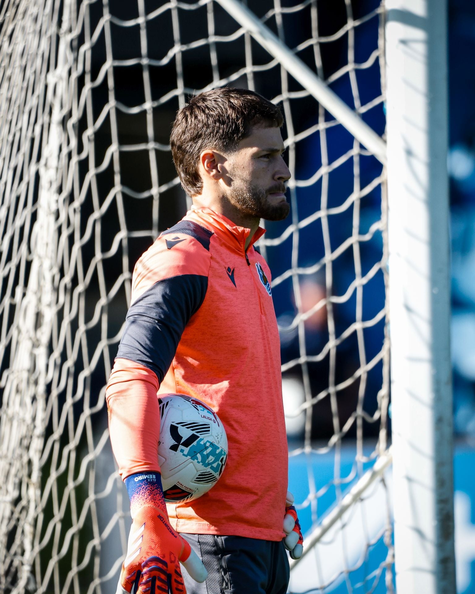 Soleado ensayo para el derbi en Zubieta