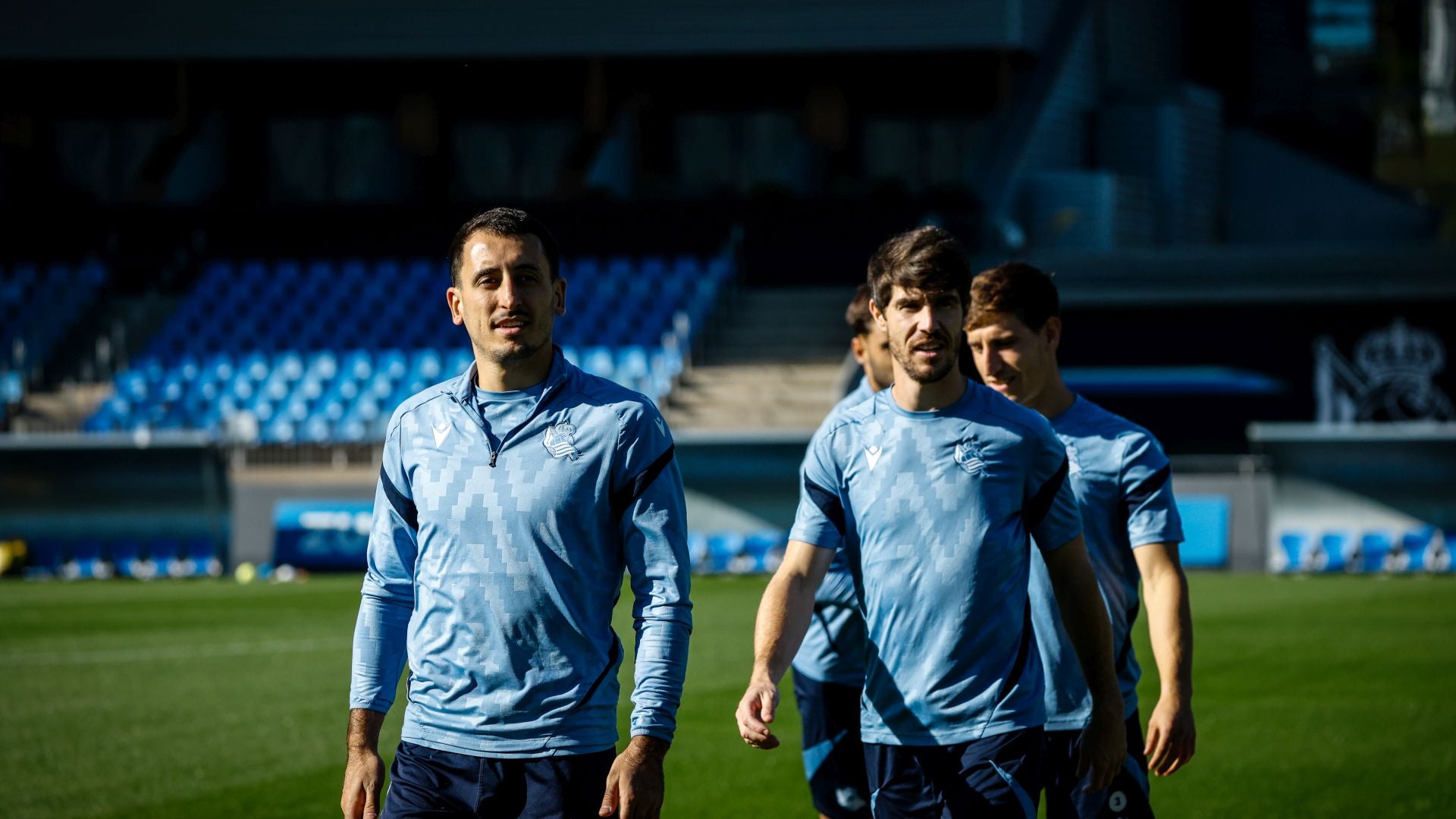 Soleado ensayo para el derbi en Zubieta