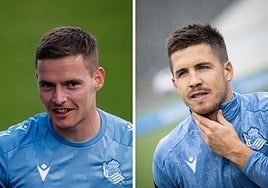 Sergio Gómez e Igor Zubeldia