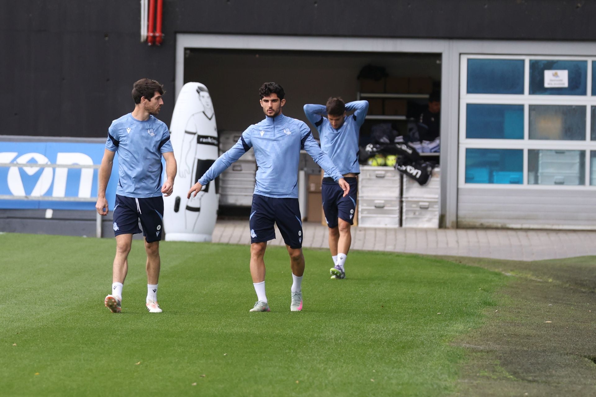 Buen ambiente y mucha ilusión en la víspera del derbi