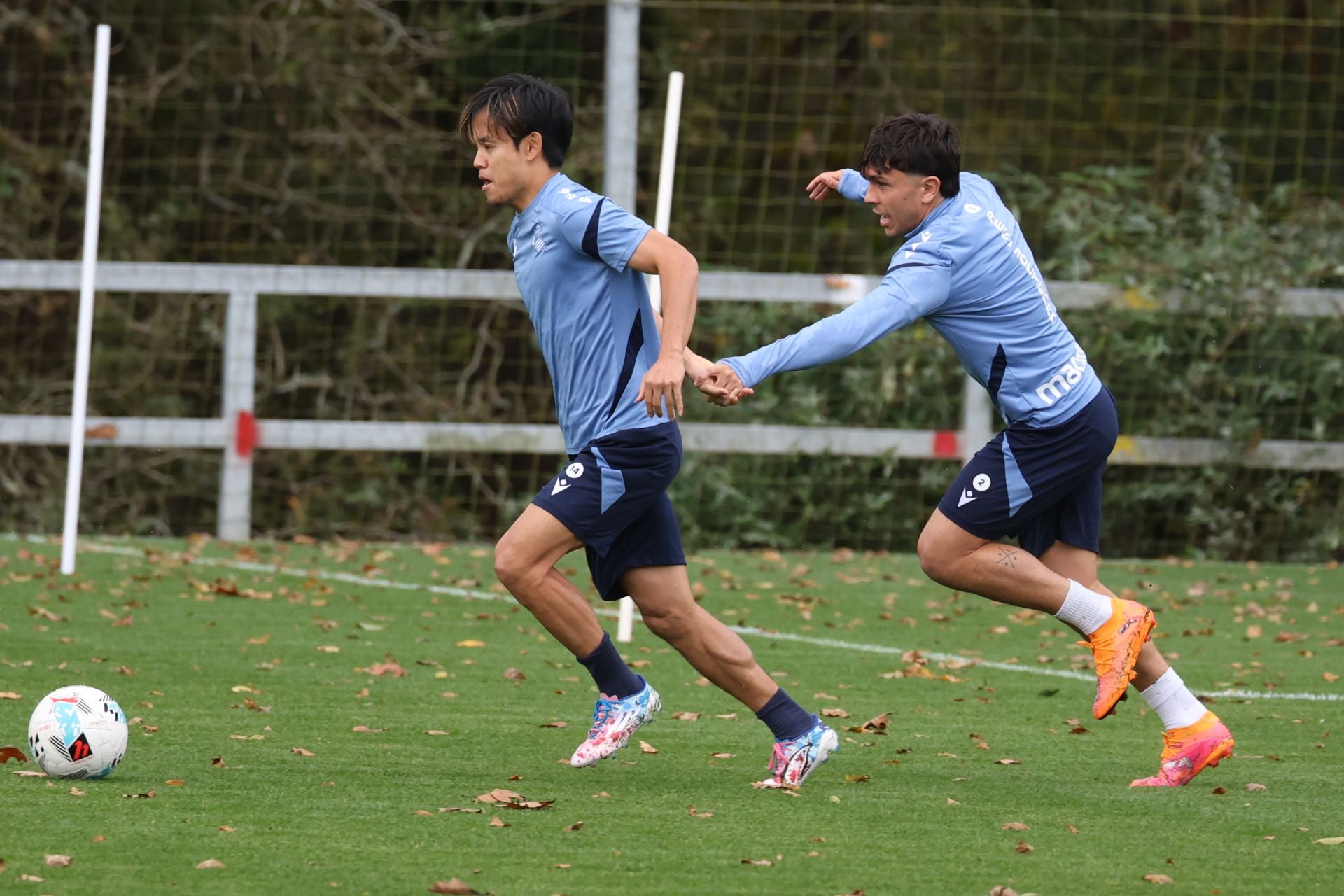 Buen ambiente y mucha ilusión en la víspera del derbi