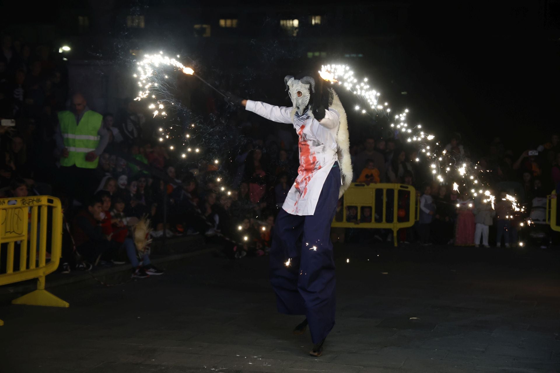 Andoainek gipuzkoar Gau Beltzari hasiera eman dio