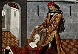 Escena de agresión sexual.