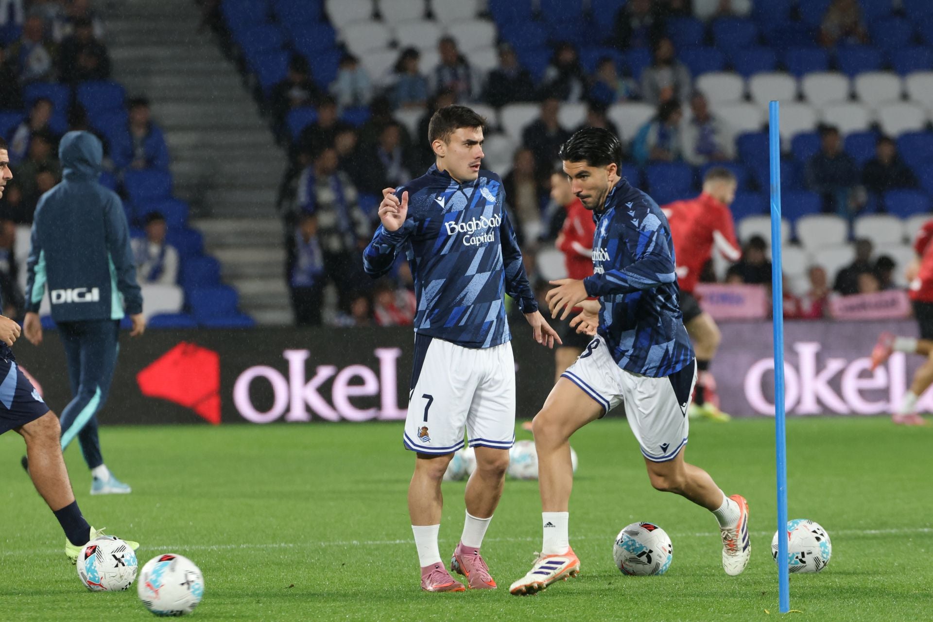 Las mejores imágenes del derbi de Anoeta