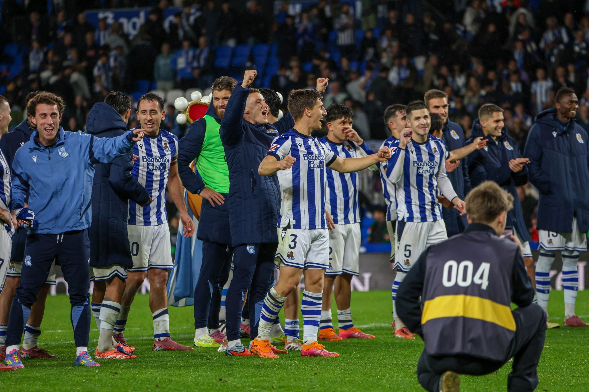 Una victoria celebrada a la altura de su importancia